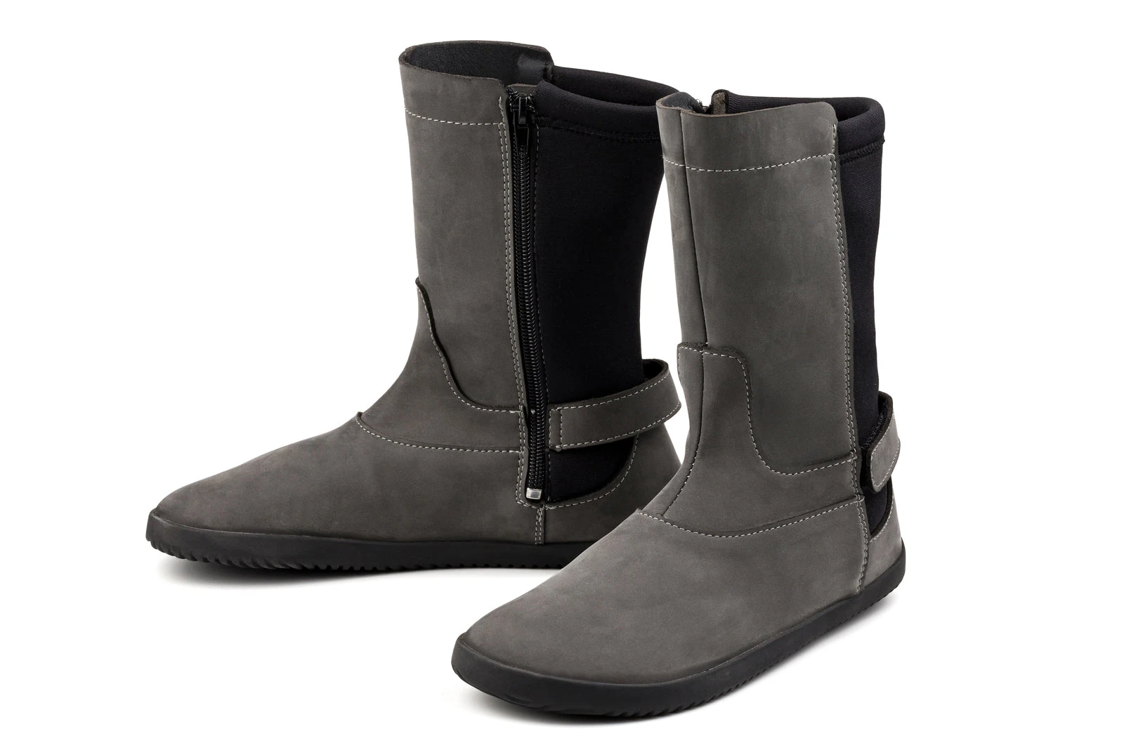Сапоги средней высоты Ahinsa Barefoot — серый, фото 2