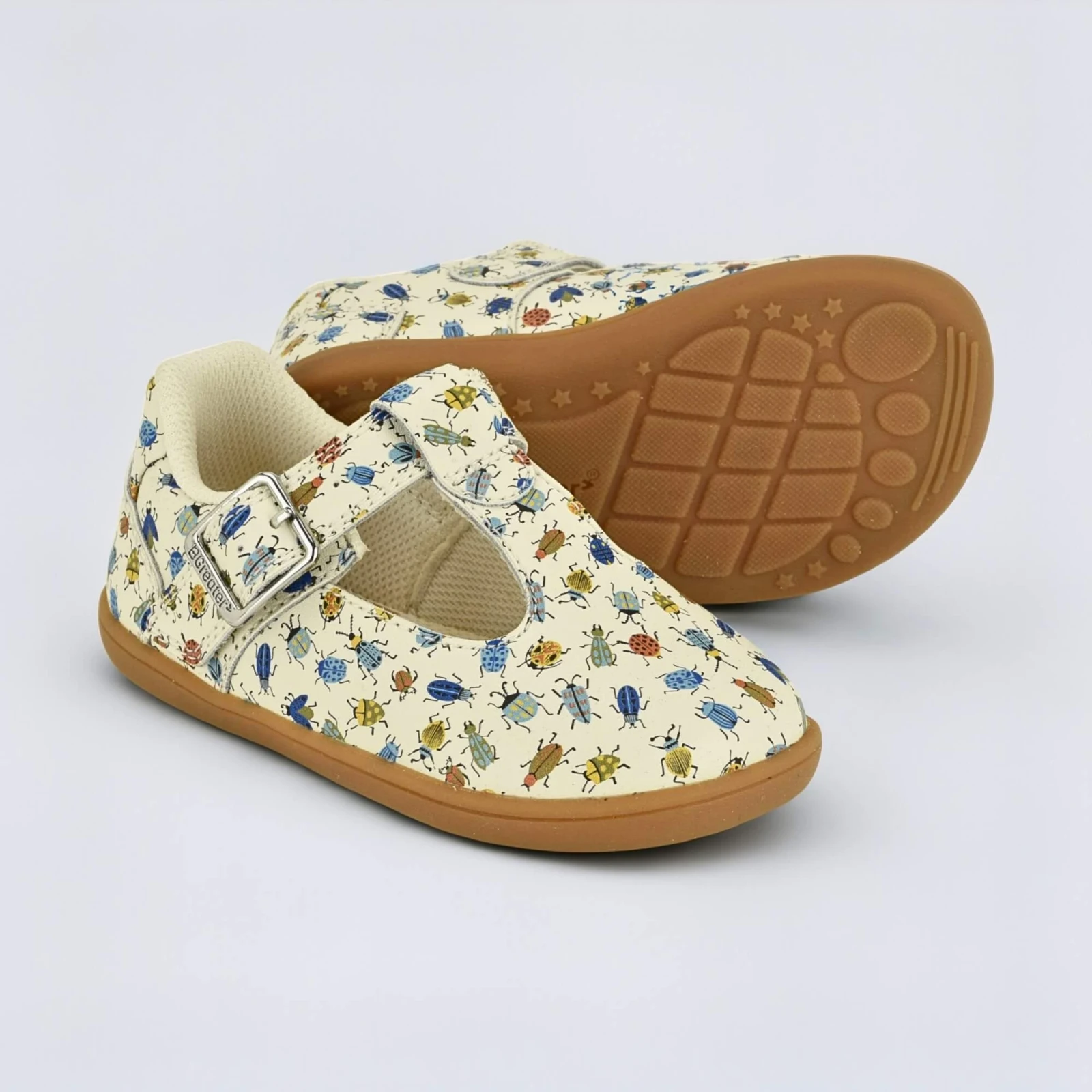 Обувь для первых шагов BGreater Goodall — кремовый с рисунком, фото 11
