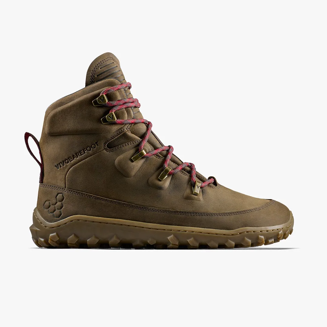 Ботинки Vivobarefoot Tracker Leather AT II — женская модель, коричневый