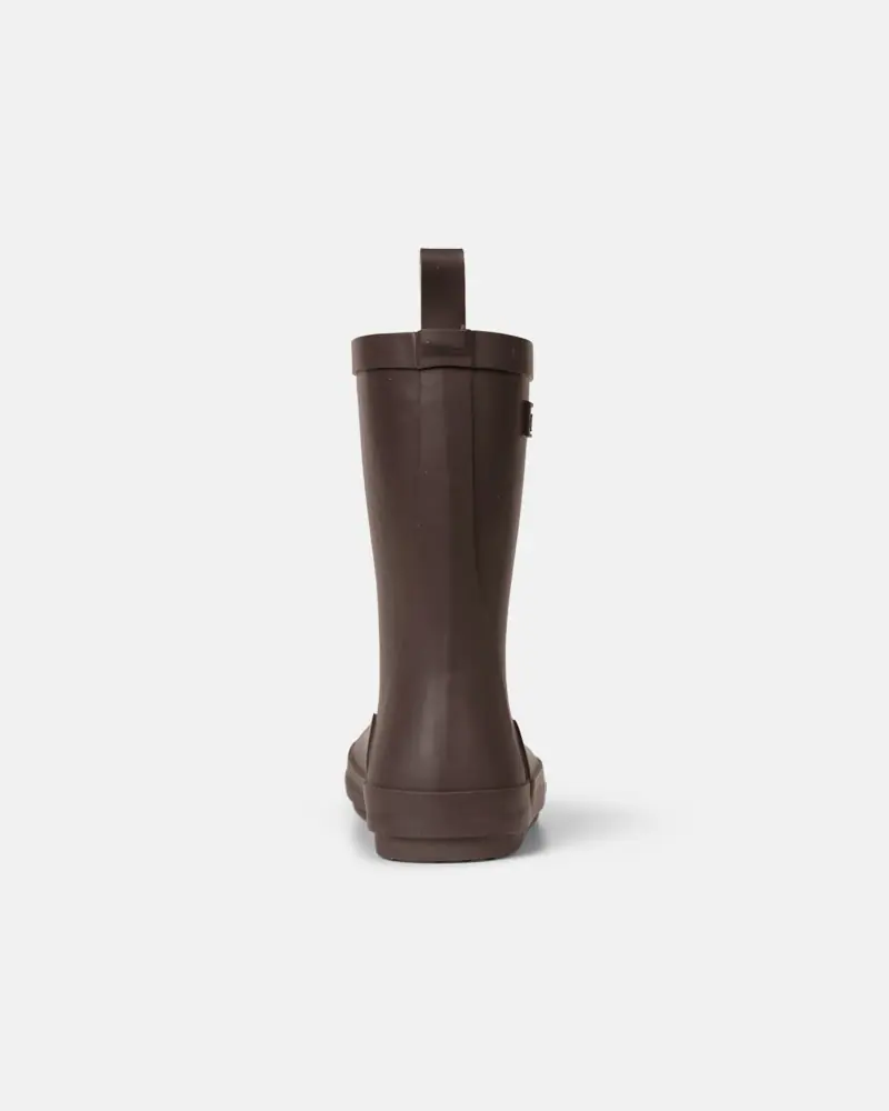 Детские босоногие резиновые сапоги Bundgaard Atlas Dark Brown, фото 3