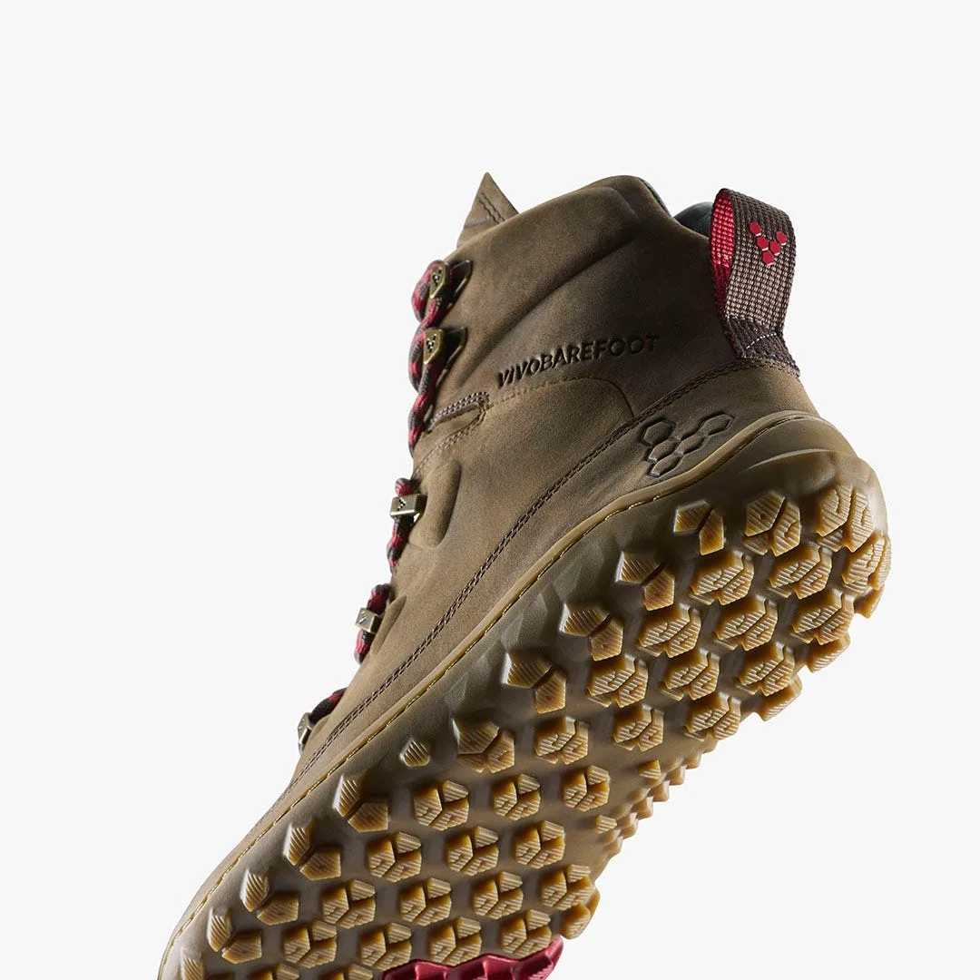 Ботинки Vivobarefoot Tracker Leather AT II — мужская модель, коричневый, фото 7